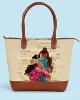 Structured Tote Bag | We Shall Hug Again