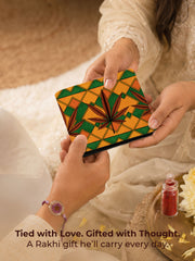 Card Holder Wallet | Sacred Leaves