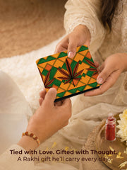 Card Holder Wallet | Sacred Leaves