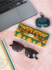 Trifold Sunglass Case | Sacred Leaves