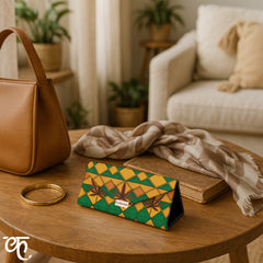 Trifold Sunglass Case | Sacred Leaves