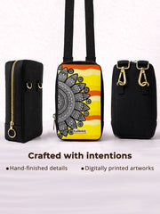 Crossbody Sling Bag | Yellow Hues