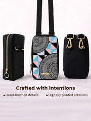 Womens Sling Bag | Geometric Grace