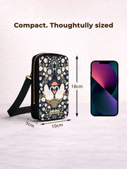Womens Sling Bag | Lovebirds on the lake