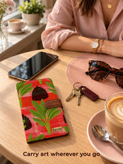 Travel Pouch Wallet | Tropical Contrast