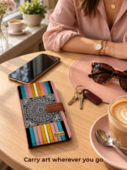 Passport Cover Wallet | Mandala Frame