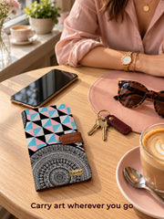 Passport Cover Wallet | Geometric Grace