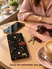 Passport Organizer | Cosmic Threads