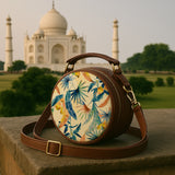 Leather Sling Bag | Nature by Perspective