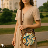Leather Sling Bag | Nature by Perspective