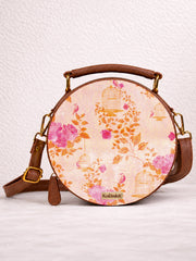 Leather Sling Bag | Blush Botanica