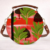 Leather Sling Bag | Tropical Contrast