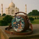 Leather Sling Bag | Night Magic