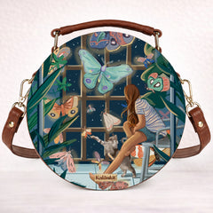 Leather Sling Bag | Night Magic