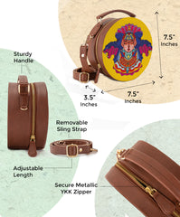 Small Sling Bag | Crowned & Fierce