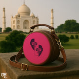 Vegan Leather Sling Bag | Faces That Echo