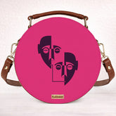 Vegan Leather Sling Bag | Faces That Echo