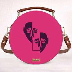 Vegan Leather Sling Bag | Faces That Echo