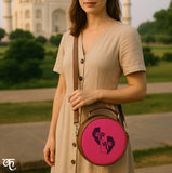 Vegan Leather Sling Bag | Faces That Echo