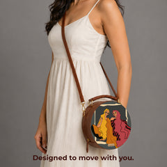 Round Sling Bag | Shared Silence