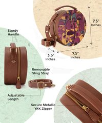 Vegan Leather Sling Bag | Memories in Disguise
