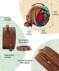 Round Sling Bag | Tearshift