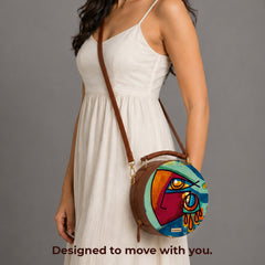 Round Sling Bag | Tearshift