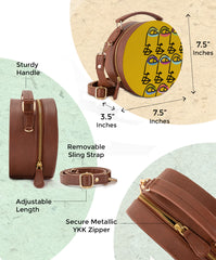 Leather Sling Bag | Par log kya kahenge ?