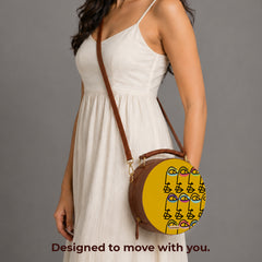 Leather Sling Bag | Par log kya kahenge ?