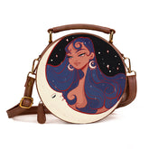 Round Sling Bag | Moon Child
