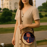 Round Sling Bag | Moon Child