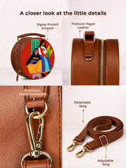 Vegan Leather Sling Bag | The Self Independent.