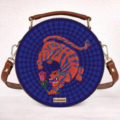Compact Sling Bag | I Aroar You - Blue