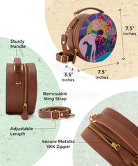Leather Sling Bag | Petty & Proud