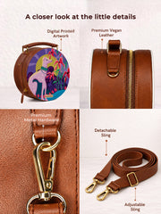 Leather Sling Bag | Petty & Proud