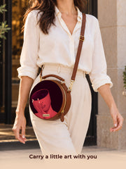 Vegan Leather Sling Bag | Million thoughts
