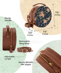 Compact Sling Bag | Twilight Garden