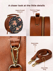Compact Sling Bag | Twilight Garden