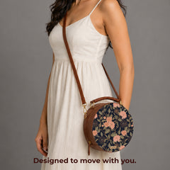 Compact Sling Bag | Twilight Garden