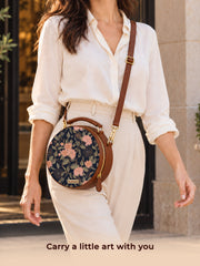 Compact Sling Bag | Twilight Garden