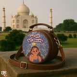 Round Sling Bag | Crowned in Confidence