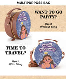 Round Sling Bag | Crowned in Confidence