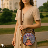 Round Sling Bag | Crowned in Confidence