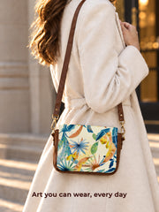 Vegan Leather Sling Bag | Nature by Perspective