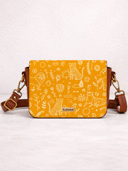 Vegan Leather Sling Bag | Curious Bloom