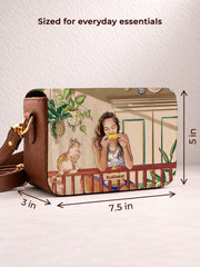 Rectangle Sling Bag | Mango Summers
