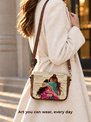 Vegan Leather Sling Bag | We Shall Hug Again