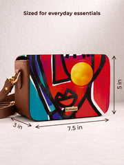 Leather Sling Bag | Split Thoughts