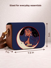 Rectangle Sling Bag | Moon Child