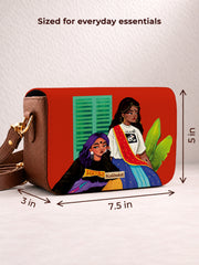 Vegan Leather Sling Bag | The Self Independent.